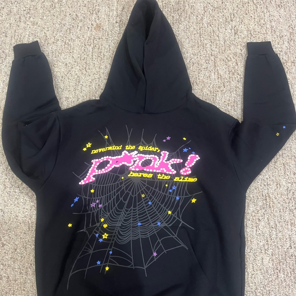 Sp5der Pink Hoodie